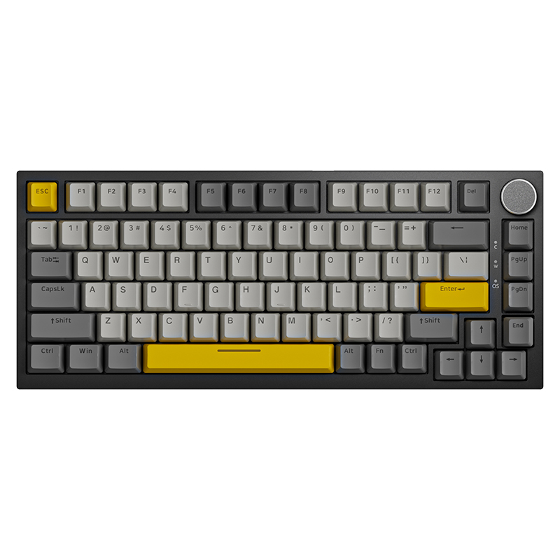  AJAZZ AK820 75% Gasket-mounted Type-C Wired Mechanical Keyboard